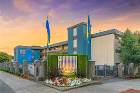 Seattle apartment for rent - Beacon View Apartments Front Entrance Exterior Monument Sign