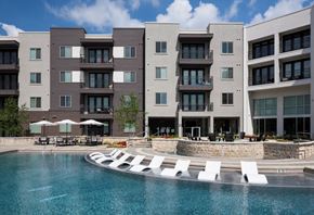 Plano apartment for rent - Pool Area Daytime at Centric One90, Texas, 75074