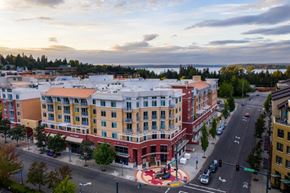 Mercer Island apartment for rent - The Mercer Apartment front exterior view