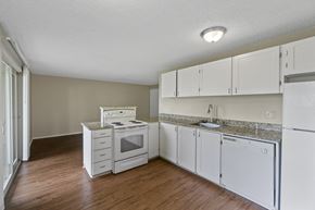 Bremerton apartment for rent - the preserve at ballantyne commons apartment kitchen with white cabinets and appliances