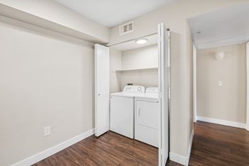 Full-size in-home washer and dryer