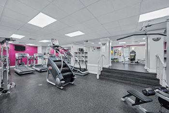 Fully equipped fitness center