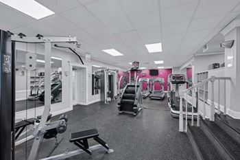 Fully equipped fitness center