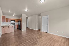 Spokane apartment for rent - Dakota Flats Apartments in Spokane, Washington Living Room and Kitchen