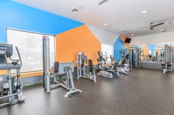 State-of-the-art fitness center