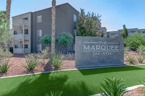 Tucson apartment for rent - The Marquee on 5th is a modern apartment complex.