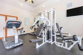 Modern fitness center