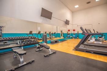 State-of-the-art fitness center