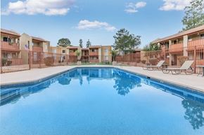 Tucson apartment for rent - Fox Point Apartments in Tucson, Arizona Pool with Lounge Chairs