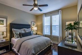 Conroe apartment for rent - Harpers Retreat Model Bedroom