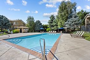 Draper apartment for rent - Heritage at Draper Apartments in Draper, Utah Pool with Lounge Chairs