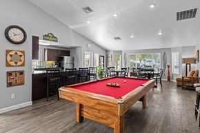 Spokane Valley apartment for rent - play a game of pool in our clubhouse at our apartments