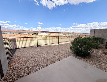 Private fenced yards available with select townhomes