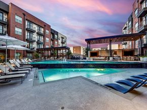 Arlington apartment for rent - Crystal Clear Swimming Pool at Lenox Cooper Apartments, Arlington, TX