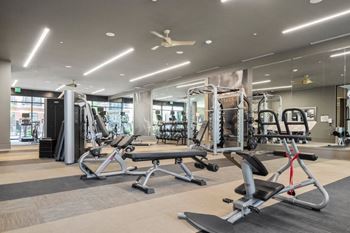 State-of-the-art fitness center