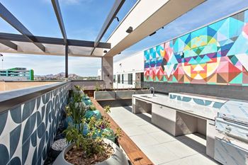 Rooftop terrace