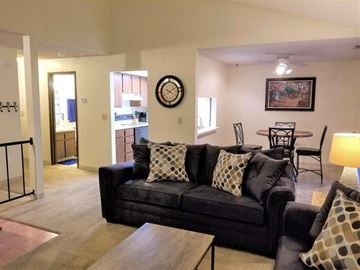 Richland apartment for rent - a living room with a couch and a table