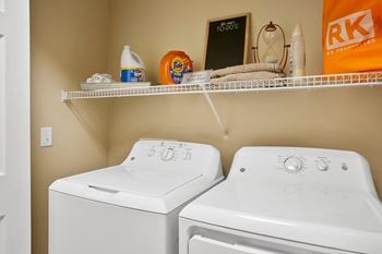 Full size washers and dryers