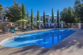 Sierra Vista apartment for rent - Port Royale Luxury Apartment Homes in Sierra Vista, Arizona Pool with Lounge Chairs