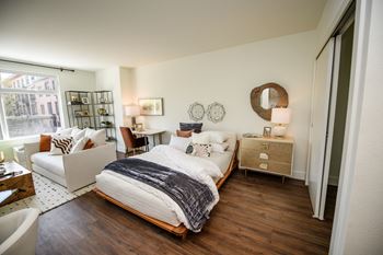 Luxury vinyl plank flooring