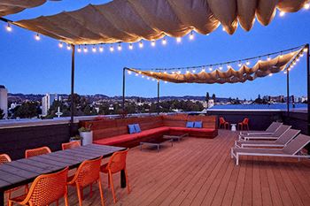 Rooftop deck