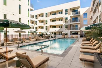 Refreshing pool and relaxing spa
