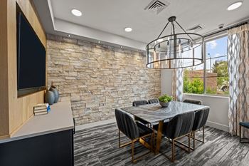 Business center with private conference room