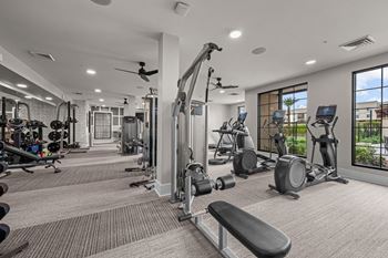 Professional-grade 24-hour fitness center