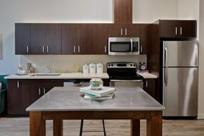 Portland apartment for rent - Savier Street Flats Model Kitchen