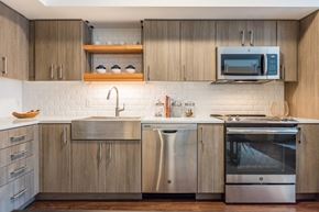 Portland apartment for rent - Slabtown Flats Kitchen