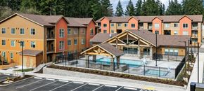 Ridgefield apartment for rent - South Ridge Apartments Exterior and Pool