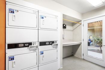 On-site laundry facility