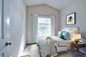 Gresham apartment for rent - Springwater Crossing Apartments staged bedroom