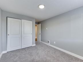 Vancouver apartment for rent - The Acres Bedroom with Carpet