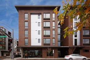 Portland apartment for rent - The Century Building Facade