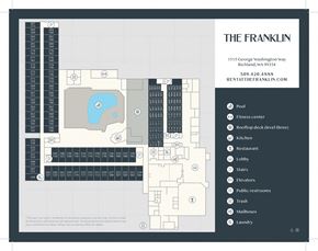 Richland apartment for rent - Property Map for The Franklin Apartments