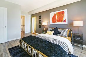Shoreline apartment for rent - Geo Apartments Model Bedroom