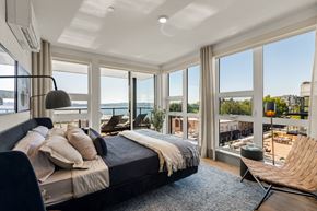 Kirkland apartment for rent - Vela Apartments Bedroom with View of Water