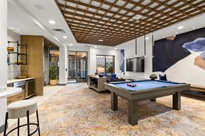 Kirkland apartment for rent - Vela Apartments games room with a pool table