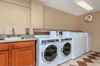 On-site laundry center
