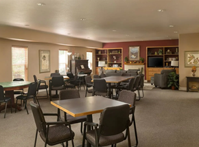 Fort Collins apartment for rent - Woodbridge Apartments Clubhouse Lounge