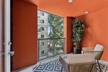 Private balconies