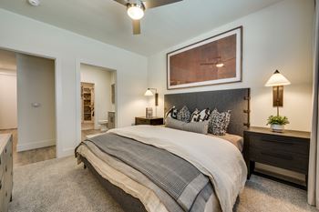 Custom carpet in bedrooms and closet