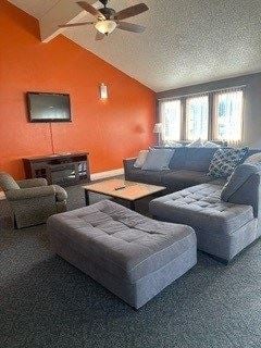 Richland apartment for rent - a living room with couches and chairs and a television