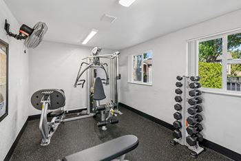 Fitness center just steps from your home