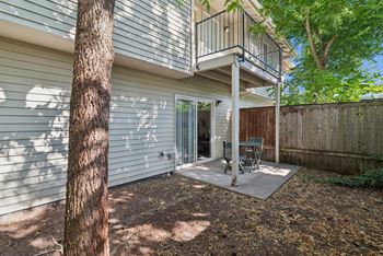 Fenced back yards with every home