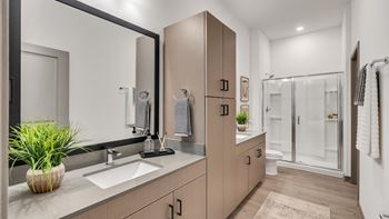 Convenient double vanity sinks*