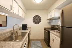 Tucson apartment for rent - Kitchen Sink With Faucet at Icon Apartments, Tucson, 85712