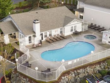 Keyway apartments in port orchard, washington pool and hot tub