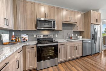 Stainless steel, efficient appliances
